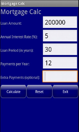 Mortgage Calc