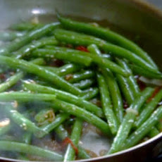 Spicy Garlic Green Beans
