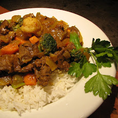 Fragrant Beef Curry with Rice