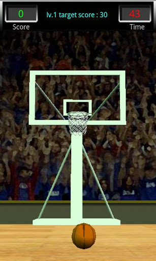 3Dのバスケットボール