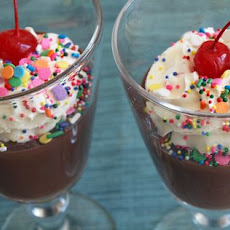 Chocolate Pudding Sundaes