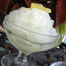 Italian Lemon Ice (Granita)