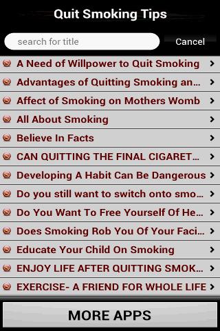 【免費健康App】Quit Smoking Tips-APP點子