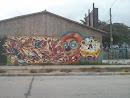 Mural Polola De Grafitero