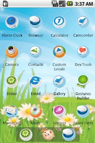 【免費個人化App】Summer Sunshine [SQTheme] ADW-APP點子