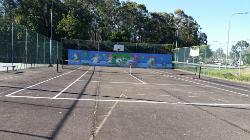 Tennis Mural