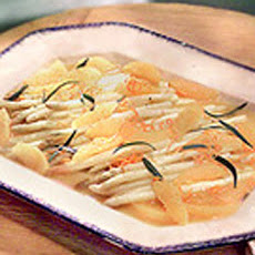 White Asparagus with Orange Butter