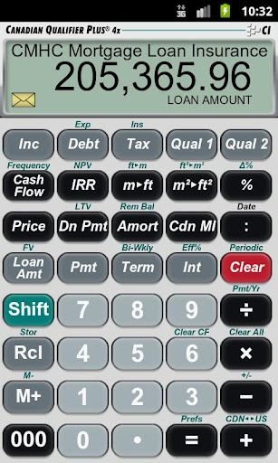 Canadian QP4x Loan Calculator