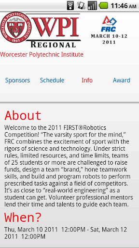 FRC WPI 2011