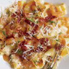 Pasta with Prosciutto and Melon