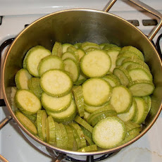 Sformato di Zucchini with Basil, Mozzarella, Smoked Provolone