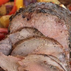 Roast Beef With Porcini Coffee Sauce