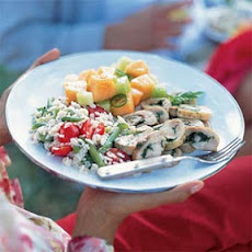 Pesto Chicken Spirals