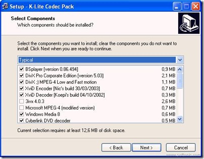 k lite codec pack