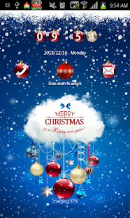 How to install Merry Christmas go locker 1.00 unlimited apk for bluestacks