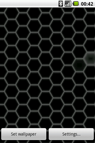 Hex Pattern Live Wallpaper