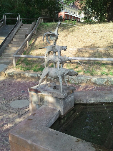 Brunnen Lustnau