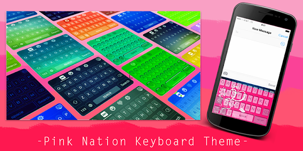 How to download Pink Nation Keyboard Theme patch 1.4 apk for pc