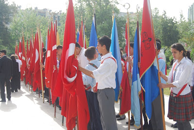 23 Nisan Ulusal Eğemenlik ve Çocuk Bayramı Çelenk töreni Protoko