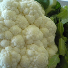 Warm Roasted Cauliflower Salad