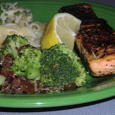 Blackened Salmon With Broccoli