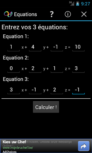 Equations