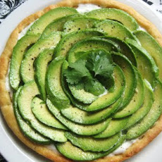Avocado and Goat Cheese Tart