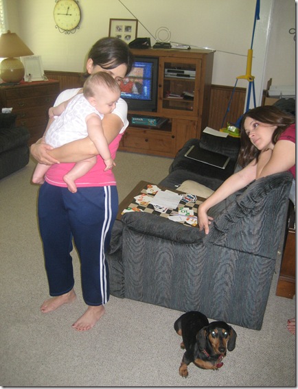 Annley wanted to try puppy.  I assured her that they're delicious.