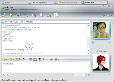 Mess with MSN