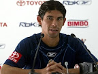 Jonny Magallón en conferencia de prensa