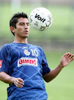 Venado Medina listo para jugar, entrenando en Verde Valle