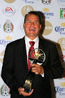 Efraín Flores en entrega del Balón De Oro 2008.