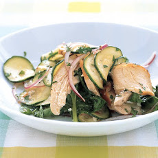 Zucchini and Chicken Salad