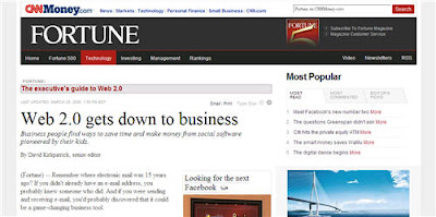 Web 2.0 Gets Down To Business from CNN Money