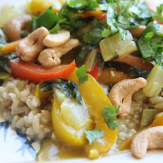 Colorful Cashew Curry
