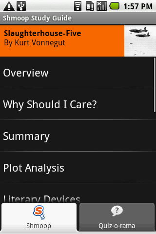 【免費書籍App】Slaughterhouse-Five: Shmoop-APP點子