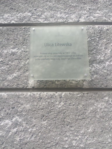Ulica Litewska