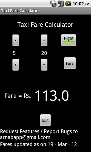 Mumbai Taxi Fare Calculator