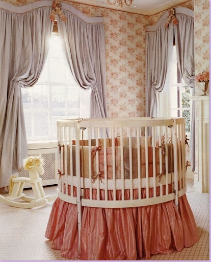 baby girl nursery. like a aby girl#39;s room.