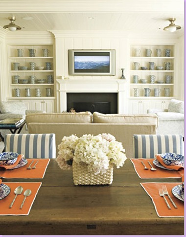 Blue Family Room