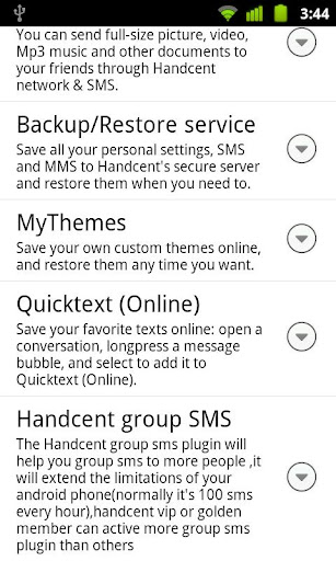 Handcent GroupSMS plugin 3