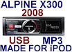 Auto Estereos Alpine 2008 Idax300 Usb