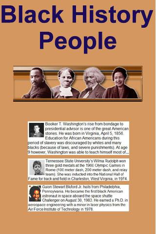 【免費書籍App】Black History People-APP點子