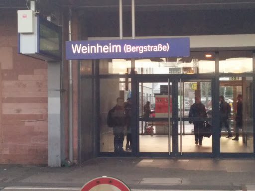 Bahnhof Weinheim Bergstraße