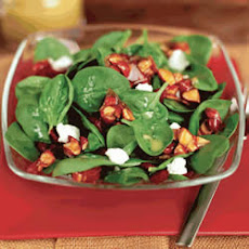 Almond Spinach Salad