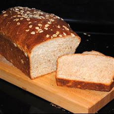 Bread Machine Honey-Oat-Wheat Bread