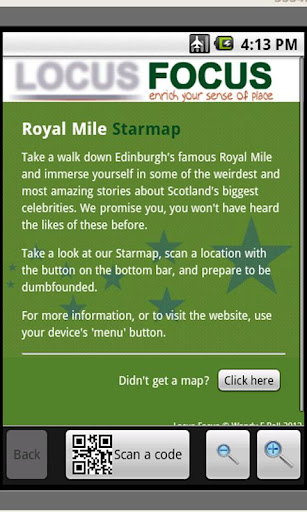 Royal Mile Starmap