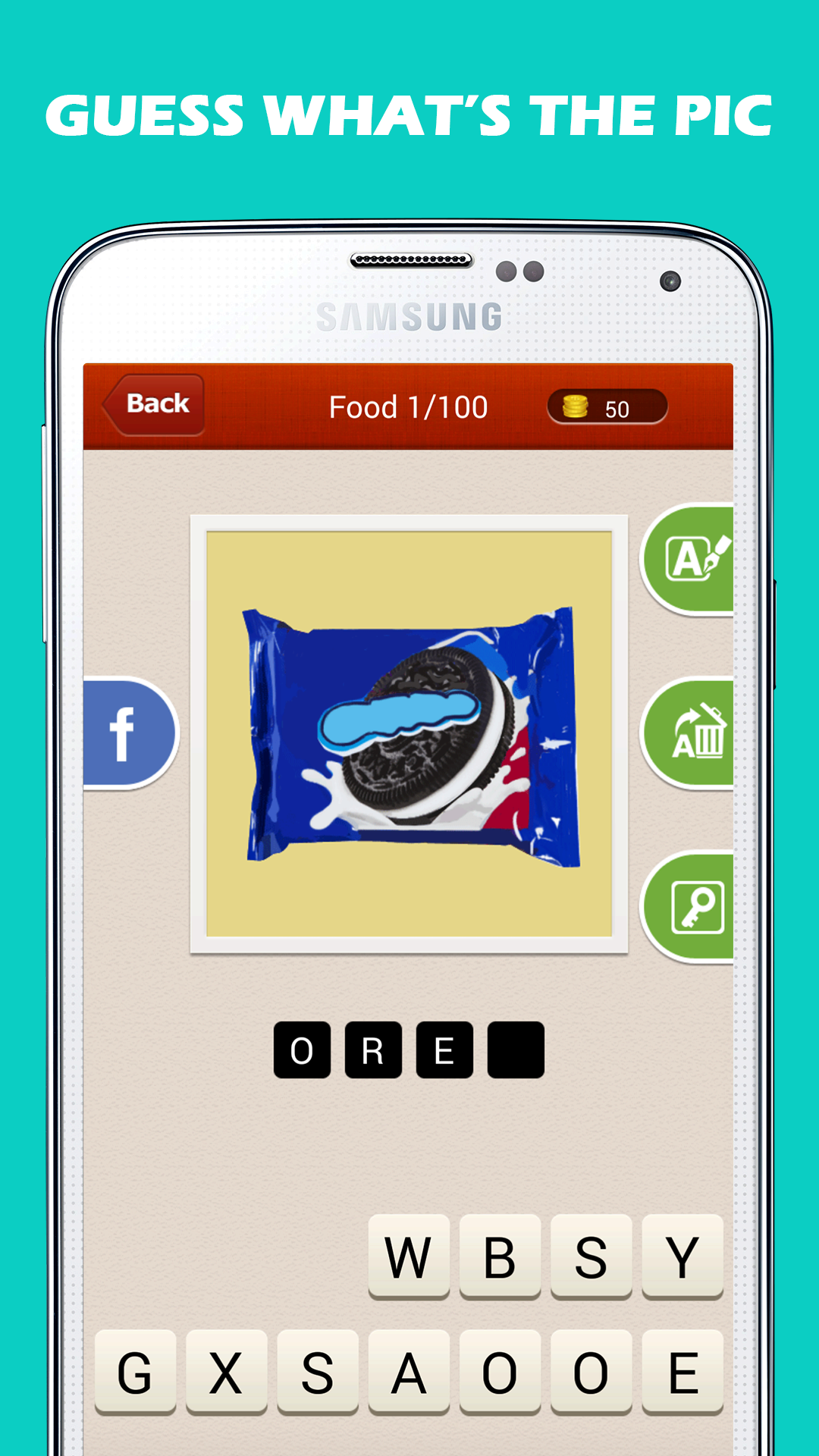 Android application Hi Guess 100: Logo Quiz Game screenshort