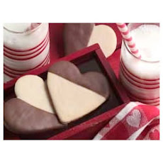 Black & White Heart Cookies