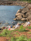 Rocky Entrance to Sharks Cove